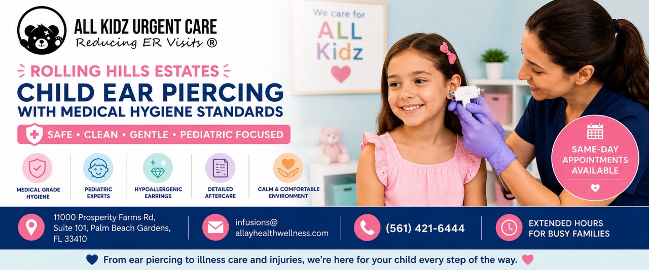 Rolling Hills Estates Child Ear Piercing for South Bay Families