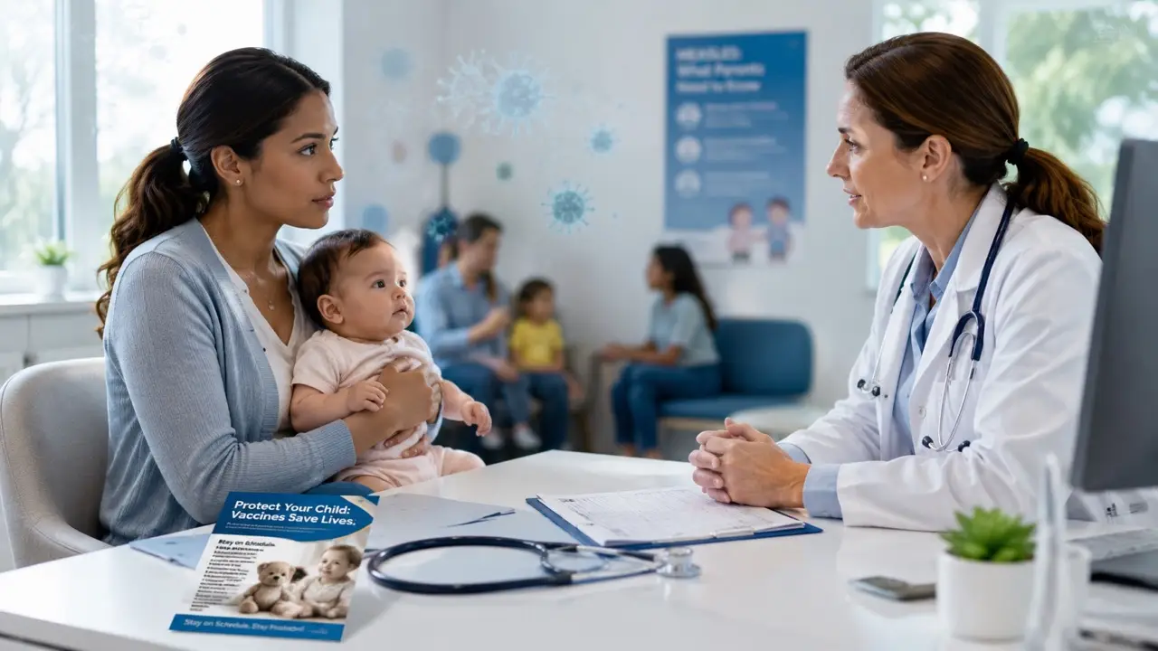 Measles Around Babies